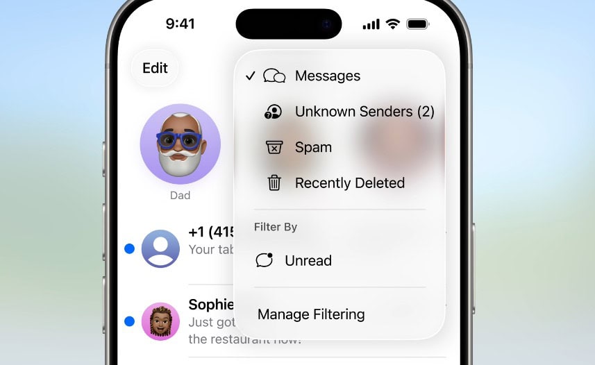 message spam