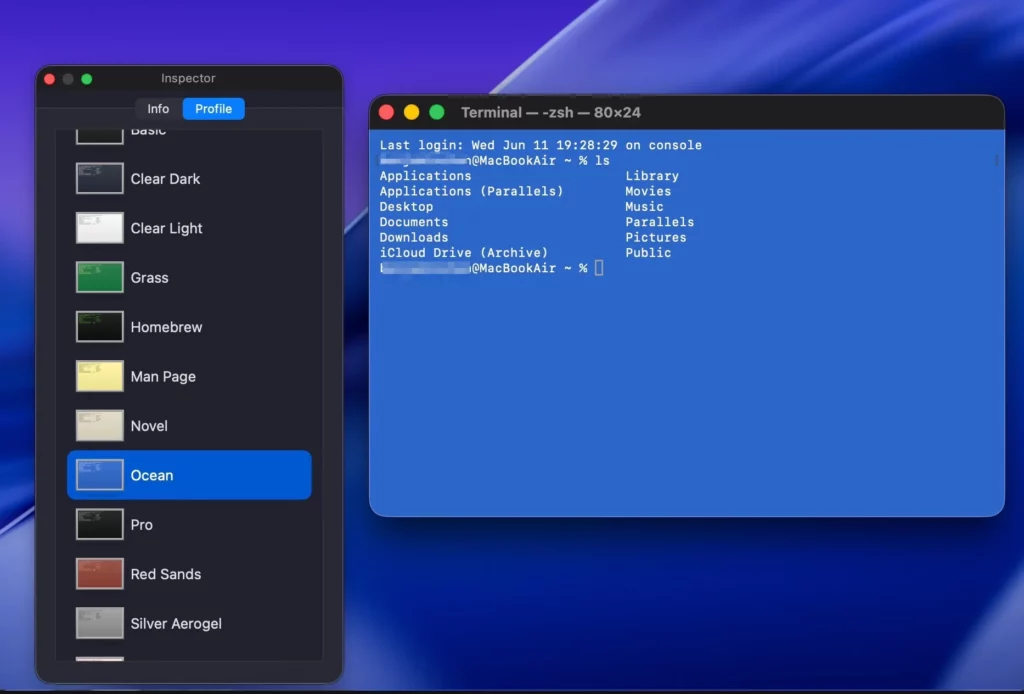 terminal new style