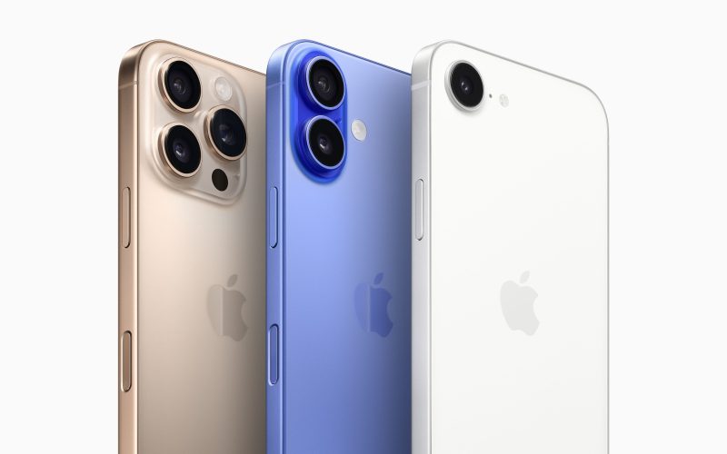 Apple iPhone 16 family lineup