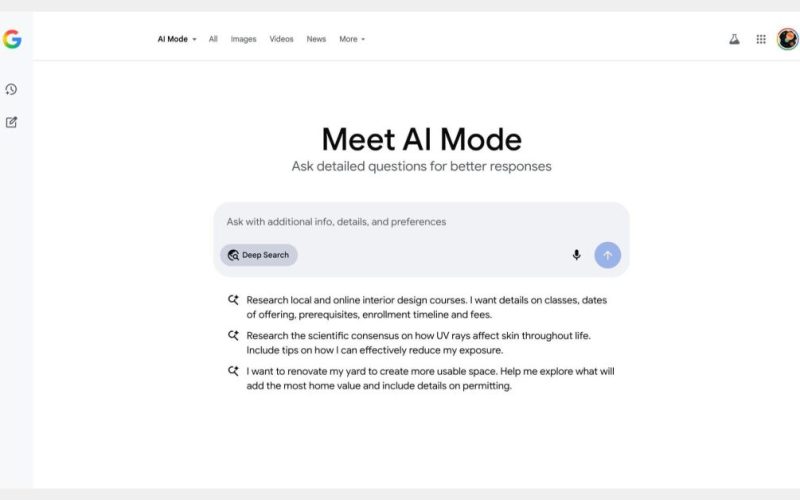 Google AI Mode Deep Search cover