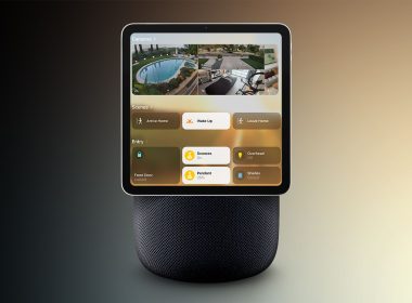 HomePod With Screen Feature