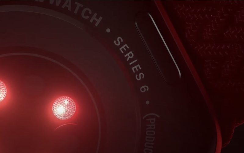 apple watch series 6 product red back
