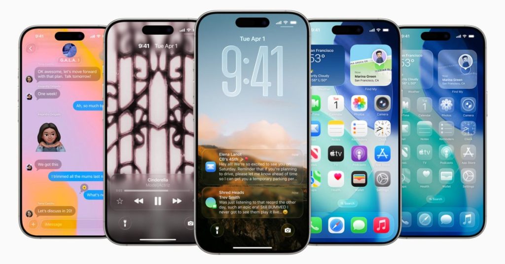 ios26 lock screen