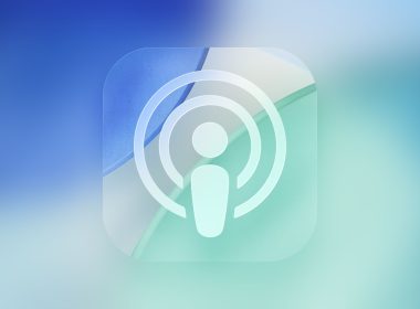 iOS 26 Podcasts Glass Feature