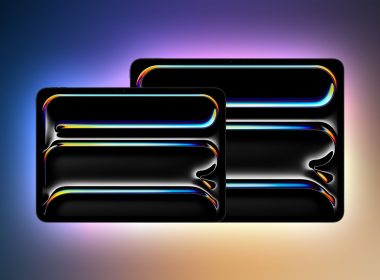 m4 iPad Pro Horizontal Feature Purple Triad