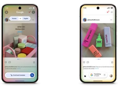 Circle to Search scroll translate