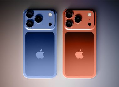 iPhone 17 Pro Dark Blue and Orange