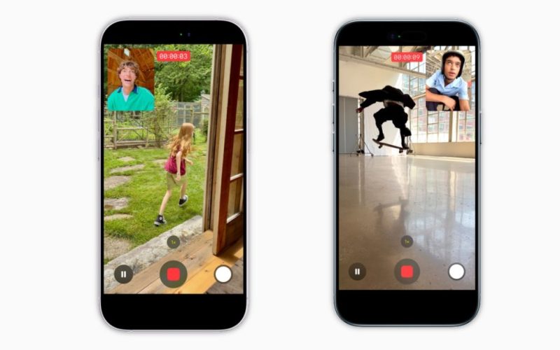 iphone 17 dual camera recording