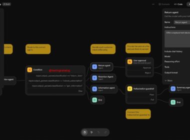 Agent builder new workflow OpenAI API 10 05 2025 10 22 PM