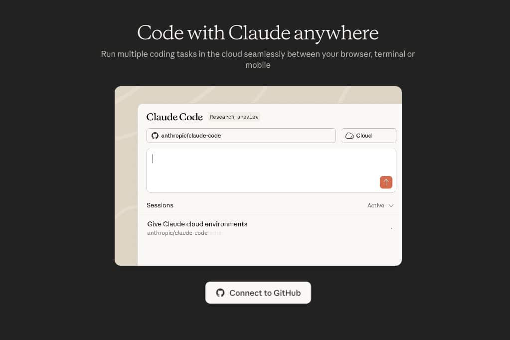 claudecode web