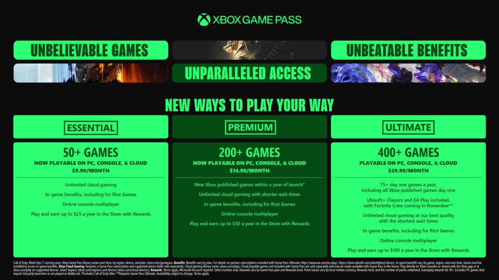 gamepass new