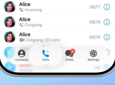 telegram liquid glass
