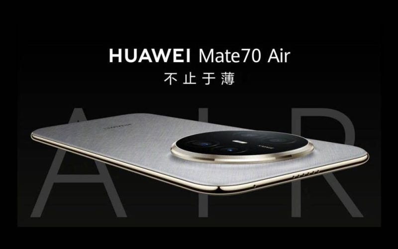 Another iPhone Air competitor lands E2 80 93 the Huawei Mate 70 Air