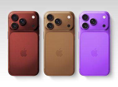 Coffee Burgundy and Purple iPhone 18 Pro Mock 1