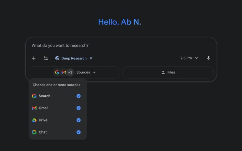 Gemini Deep Research Drive
