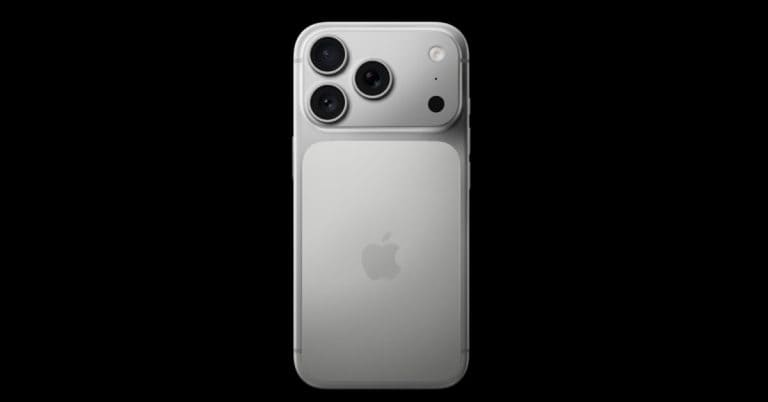 iphone 17 pro silver back