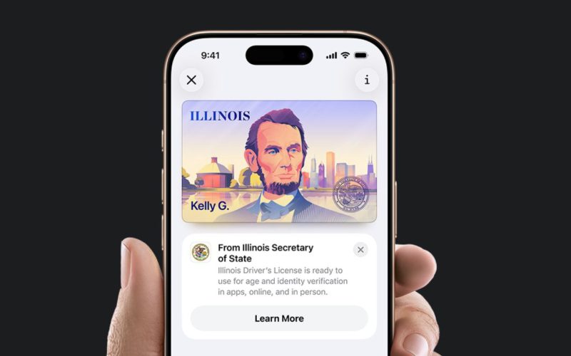 Apple Wallet ID Illinois
