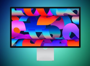 studio display blue green