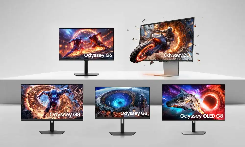 Samsung TVs and Displays Odyssey Gaming Monitor Featuring World First 6K 3D and Ultra High Resolution Displays Main1