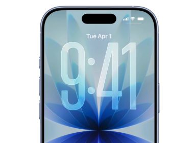 iphone 17 blue display