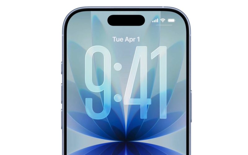 iphone 17 blue display