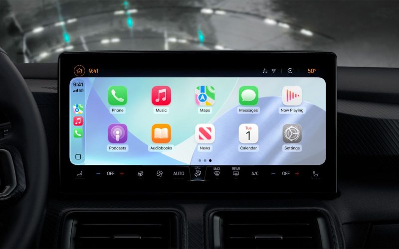 CarPlay Liquid Glass Light