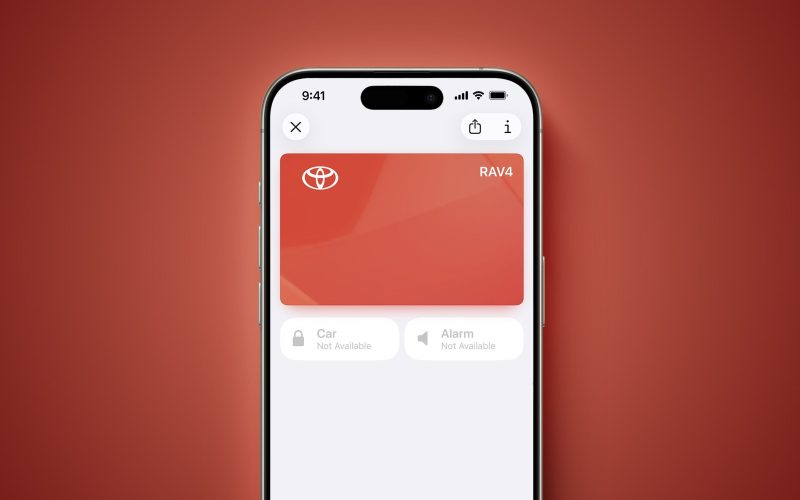 Toyota Rav4 Car Key Feature