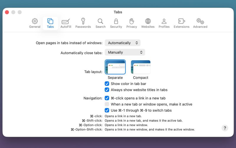 Safari 精簡標籤頁選項回歸 macOS Tahoe 26.4/iPadOS 26.4 測試版開放測試
