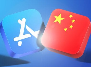 App Store Blue Banner Chinese Flag Feature