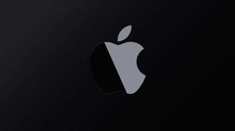 Apple Logo Black
