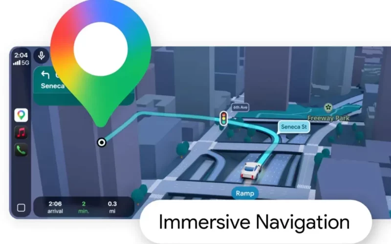 Google Maps Immersive Navigation