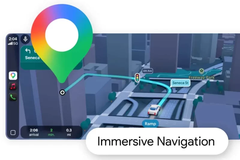 Google Maps Immersive Navigation