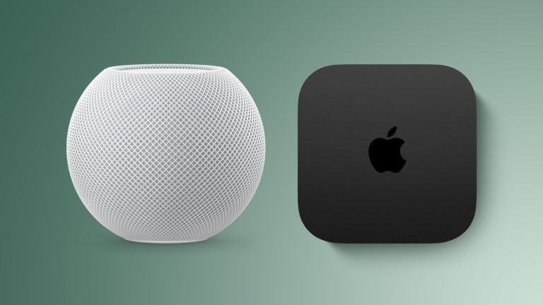 HomePod mini and Apple TV Sage 2