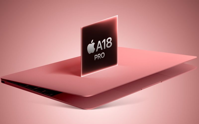 Low Cost A18 Pro MacBook Feature Pink