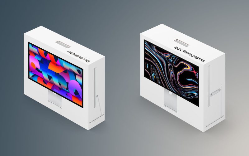 Studio Display and Studio Display XDR Boxes