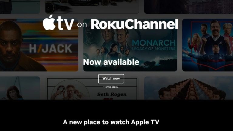 apple tv on roku channel
