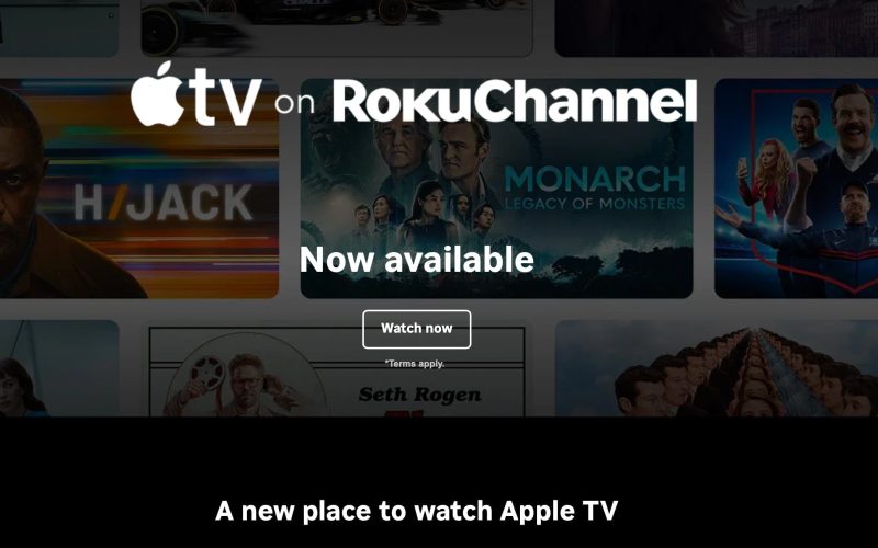 apple tv on roku channel