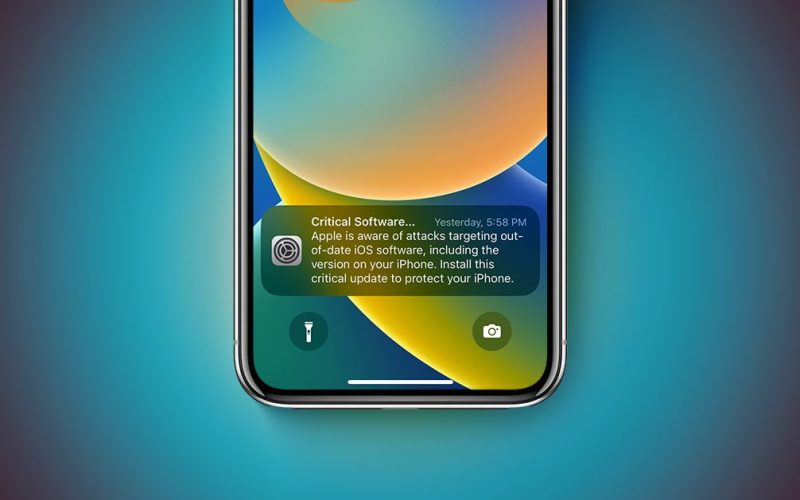 lock screen notifications for iPhones running out of date versions of iOS feature 3