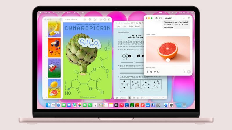 macbook neo pink display