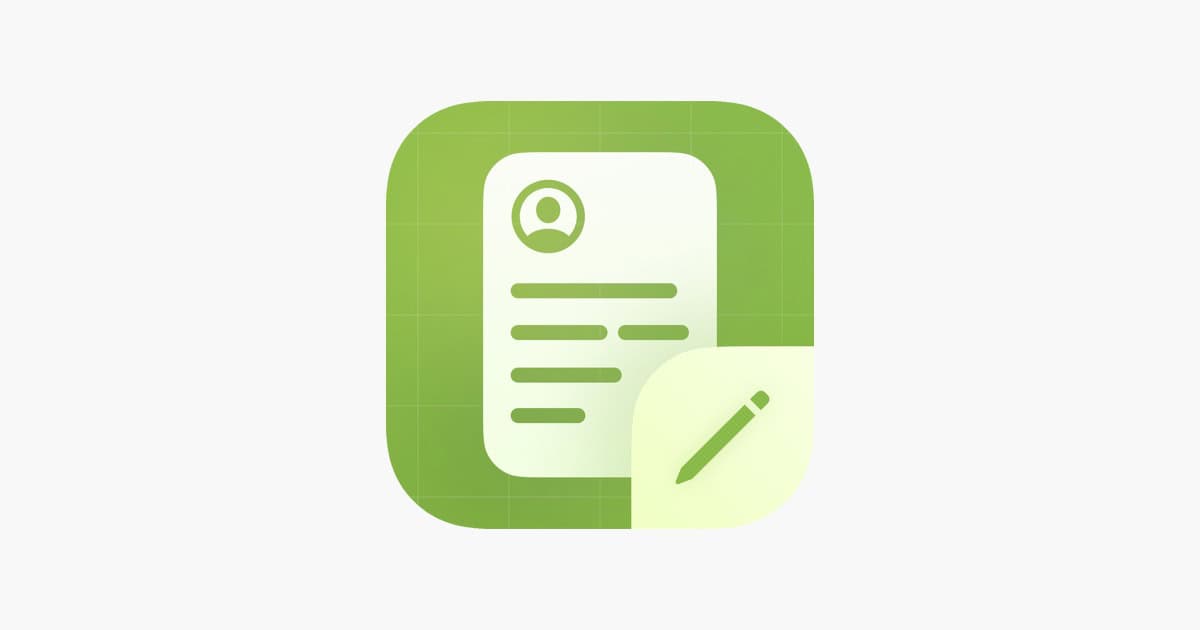專業履歷快速生成　原價 US $4.99《Resume Maker》限時免費