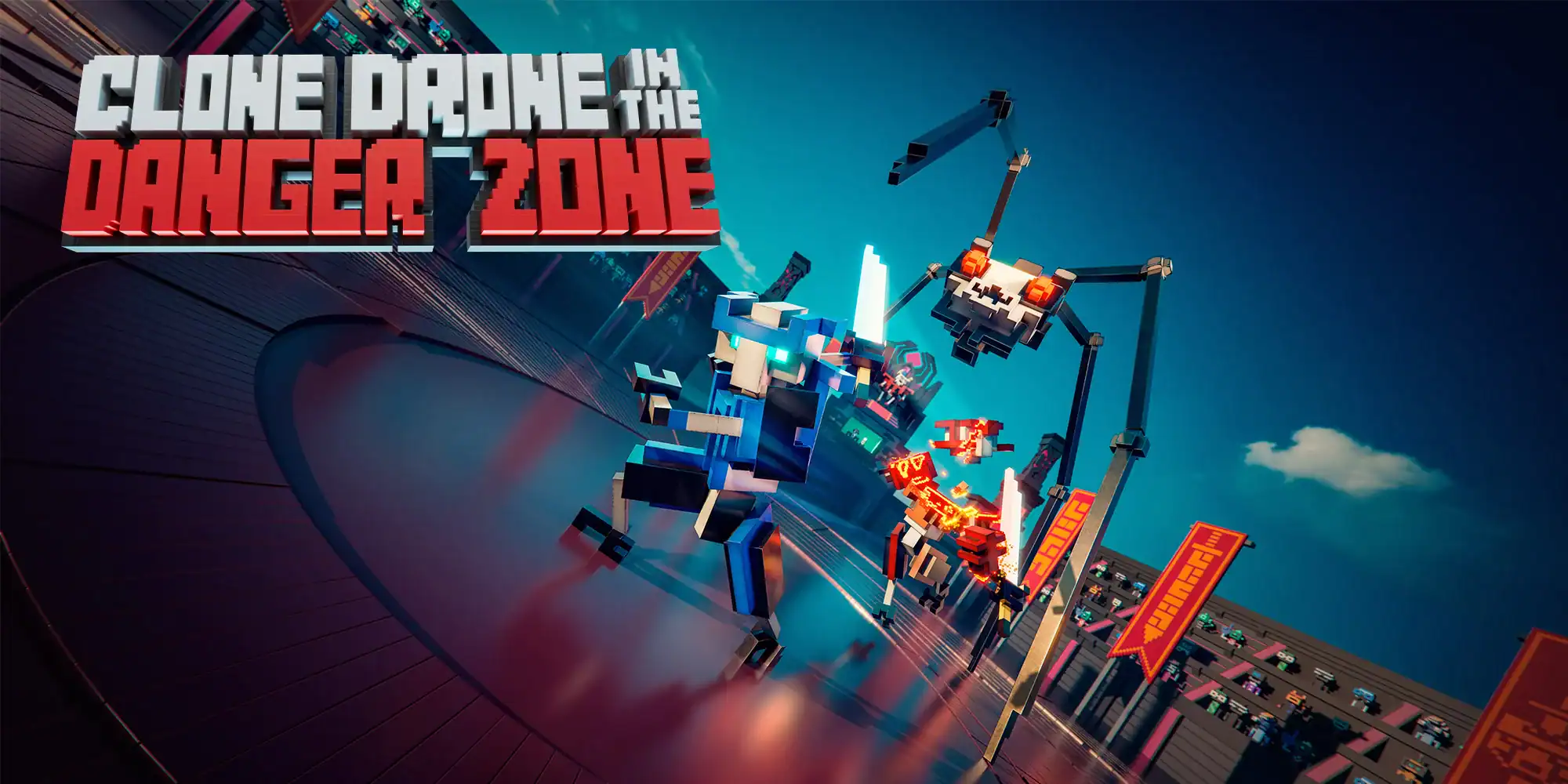 【PC】機器人大戰鬥技場　《Clone Drone in the Danger Zone》限時免費