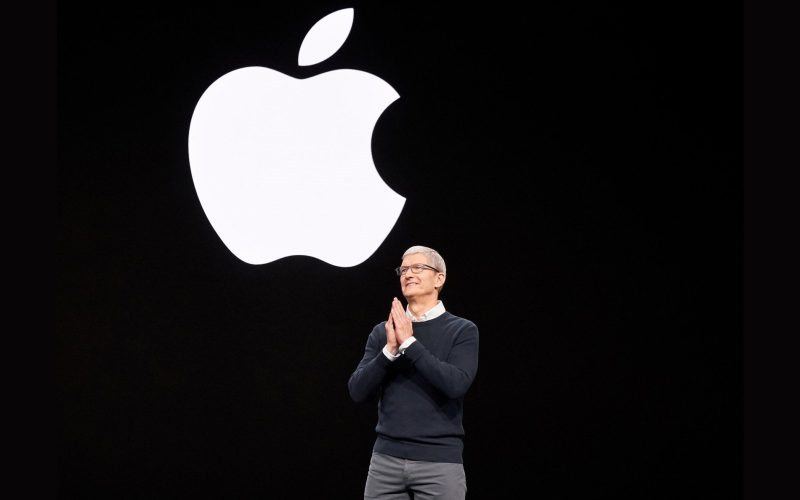 Tim Cook Apple Logo 2