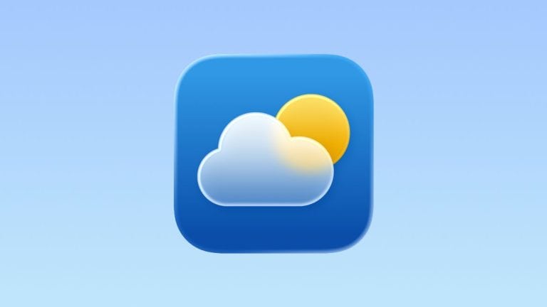 apple weather app icon