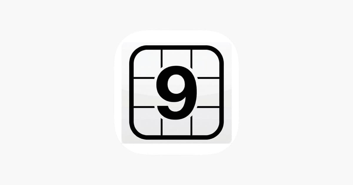 清晰簡潔數獨遊戲　原價 US $1.99《Clear Sudoku 9》限時免費