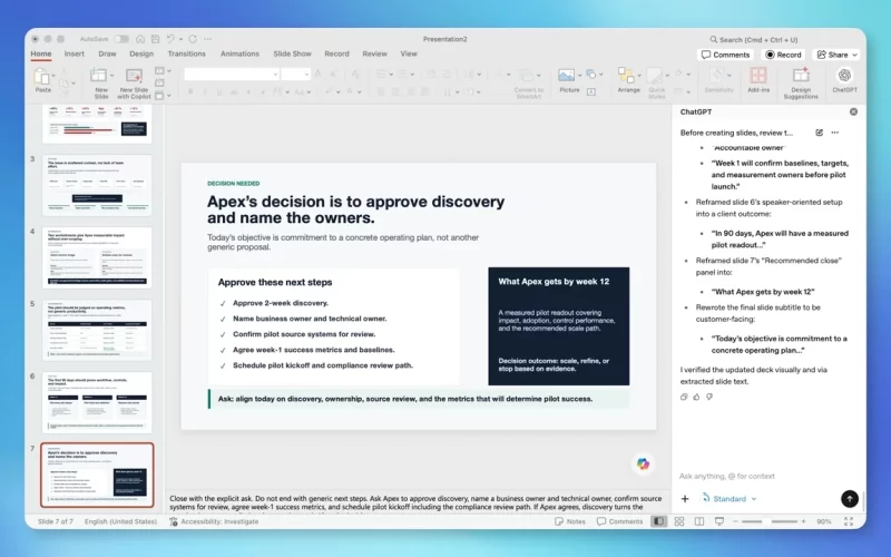 Create and edit presentations faster in PowerPoint 1 36 screenshot
