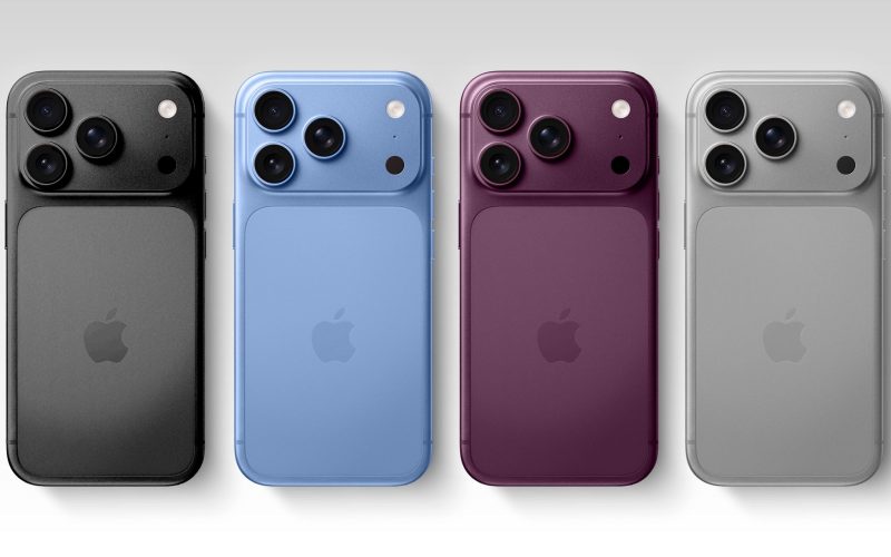 Four iPhone 18 Pro Colors Mock Feature 1