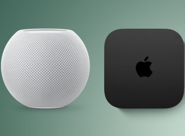 HomePod mini and Apple TV Sage