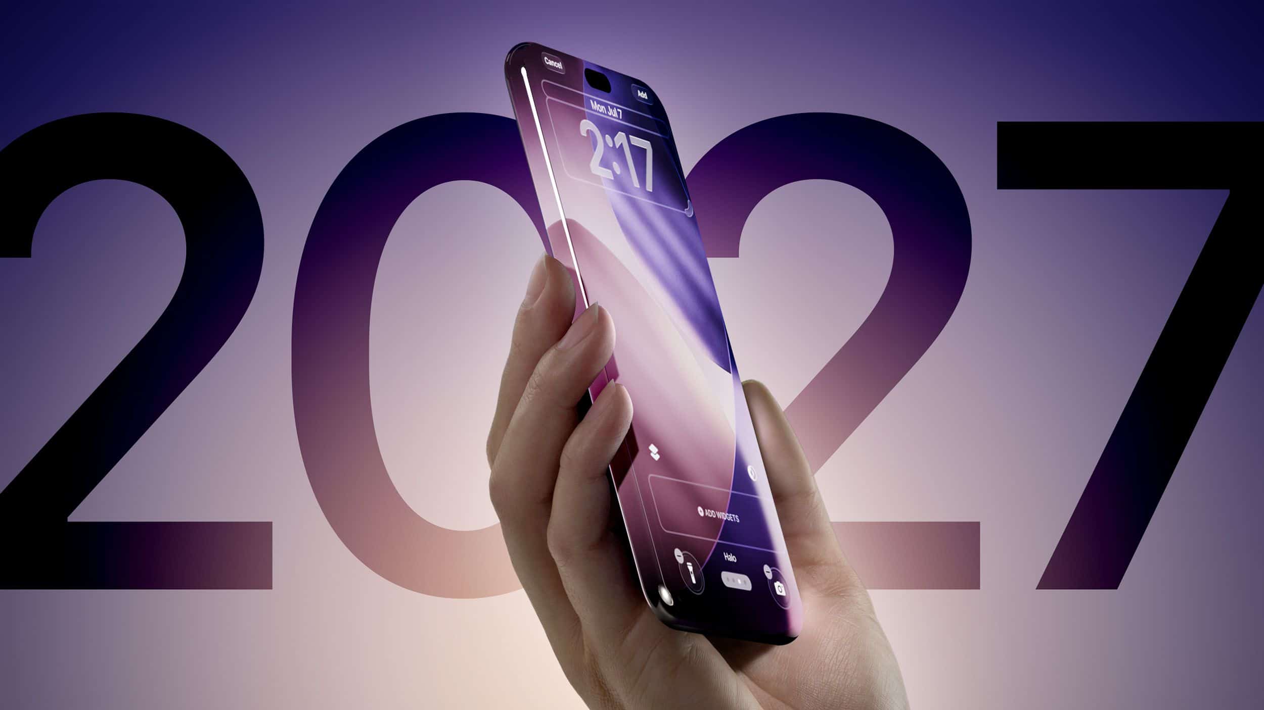 iPhone 19 Pro 原型機傳搭載四向曲面螢幕　Face ID 隱藏面板下