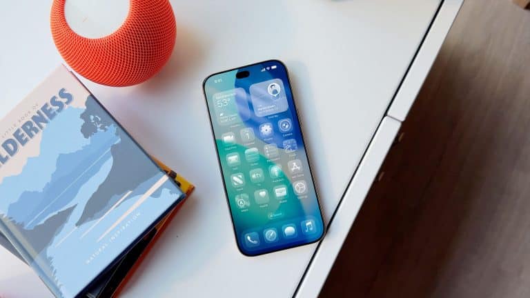 iPhone 18 Pro with a smaller centered Dynamic Island