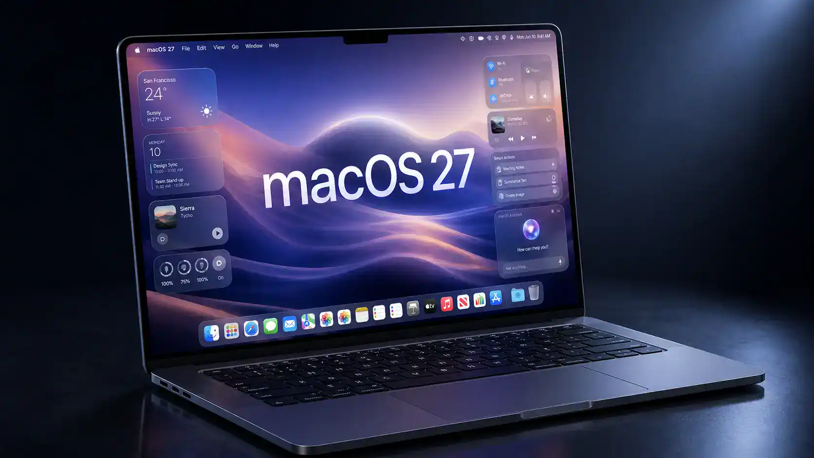 macOS 27 將加入 Liquid Glass 介面　提升穩定性及運行效能